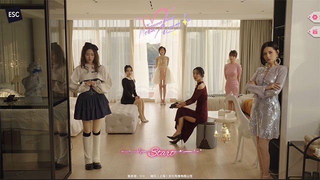 Tomorrow's Love Puzzle là game hẹn hò tương tác do người thật đóng