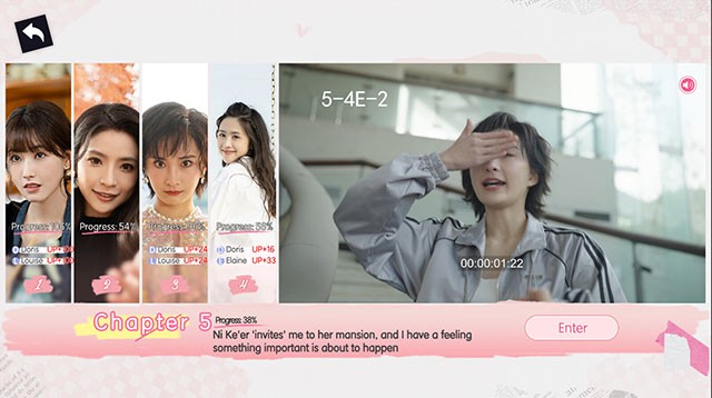 Mở khóa những câu chuyện, nội dung mới khi bạn tiến bộ trong Tomorrow's Love Puzzle game