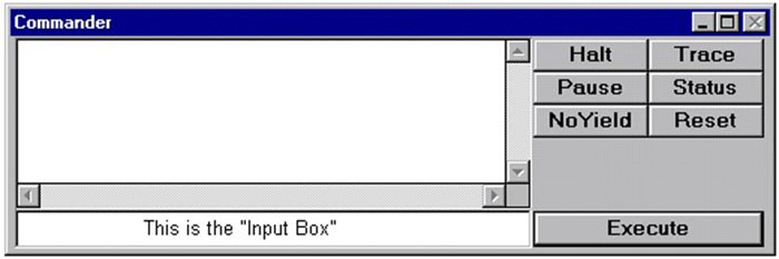 Hộp nhận lệnh trong MSWLogo