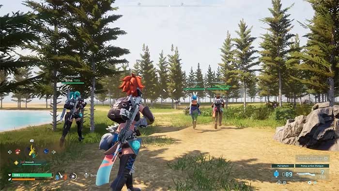 Game thủ cần tham gia server nhiều người chơi để sử dụng console command trong Palworld