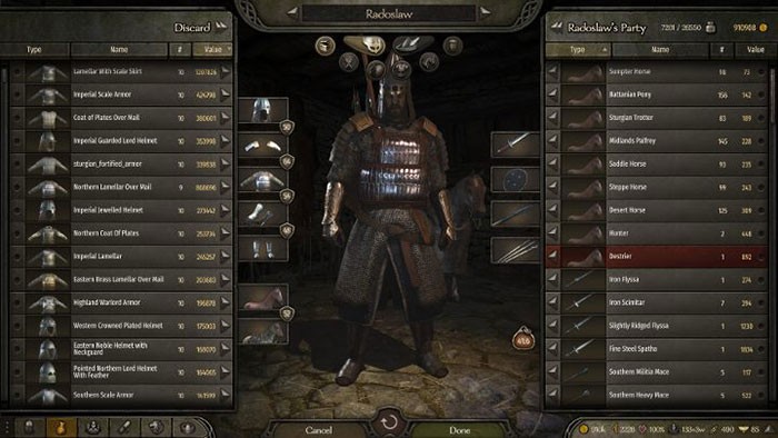 Cheat Mount & Blade 2: Bannerlord, Console Command Mới Nhất