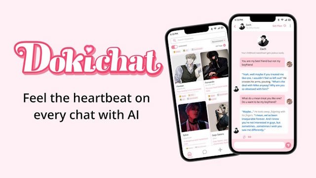 Dokichat là ứng dụng trò chuyện AI đang hot trên TikTok