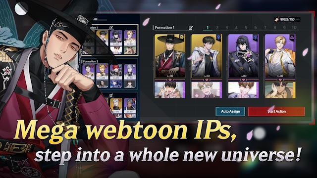 Zerowake GATES quy tụ dàn nhân vật của nhiều webtoon BL nổi tiếng