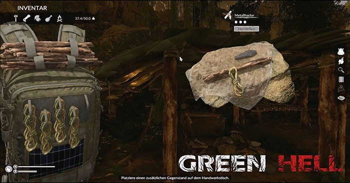 Có rất nhiều thứ để người chơi chế tạo trong game sinh tồn ở rừng rậm - Green Hell