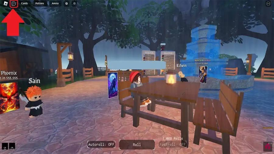 Đổi code Card RNG