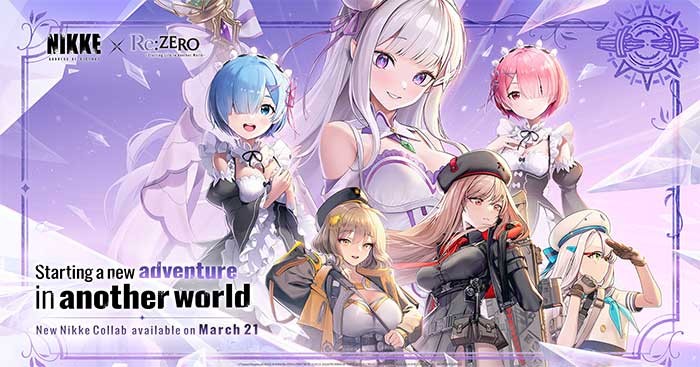 Bạn sẽ có cơ hội nhận được Rem, Ram và Emilia trong sự kiện NIKKE x Re:ZERO