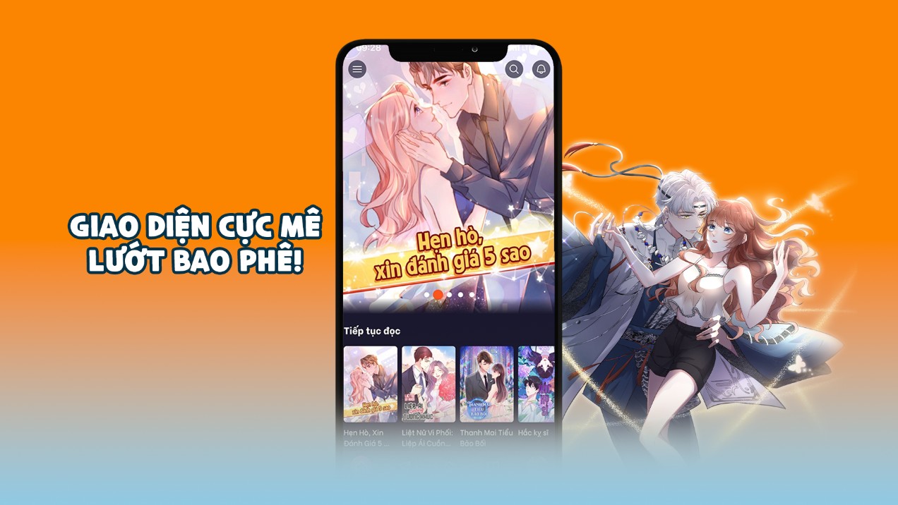 Giao diện đẹp mắt