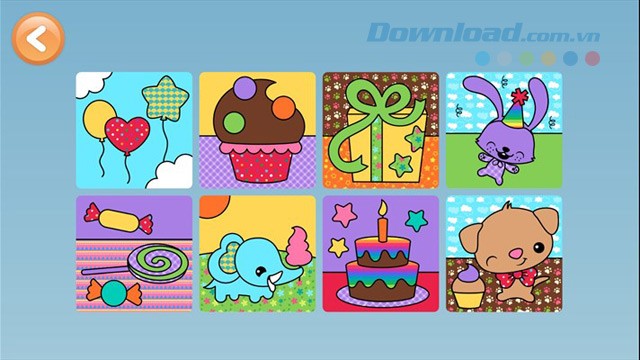 Những bức tranh ngộ nghĩnh trong Toonia Colorbook