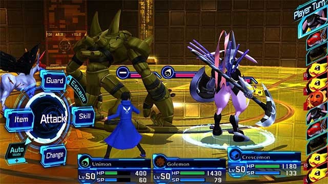 Trong Cybersleuth, bạn có thể phân hóa Digimon thành vô số dạng khác nhau