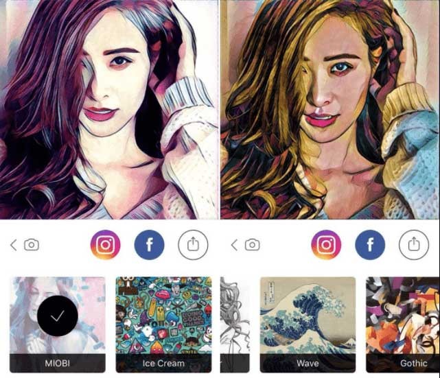 Tạo nhiều phong cách ảnh từ Prisma