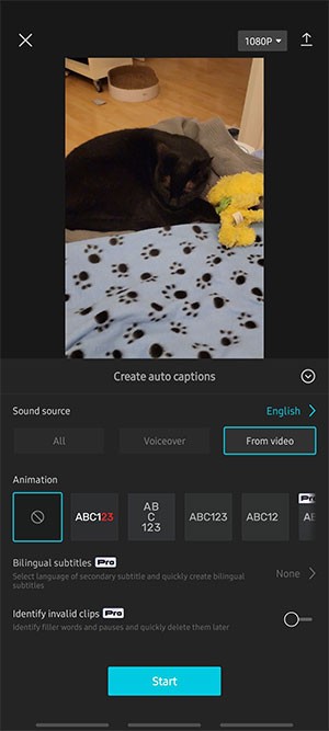 TOP App Tự Động Thêm Phụ Đề Vào Video
