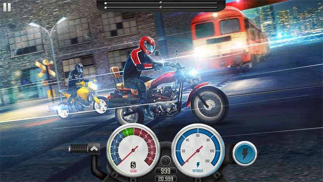 Game đua xe mô tô cạnh tranh với những băng nhóm đua xe hầm hố - Top Bike