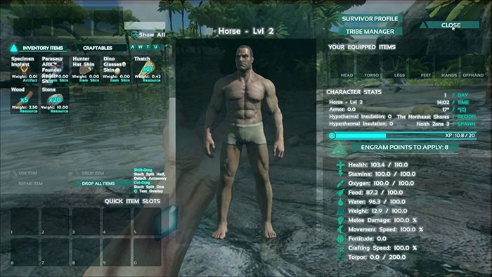 Top Chỉ Số Cần Nâng Cấp Trong ARK: Survival Evolved