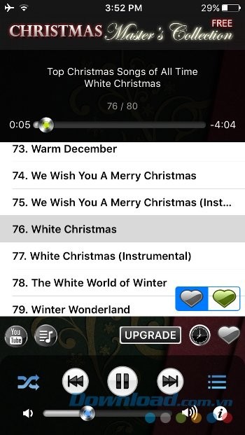 Hơn 80 bài hát Giáng sinh