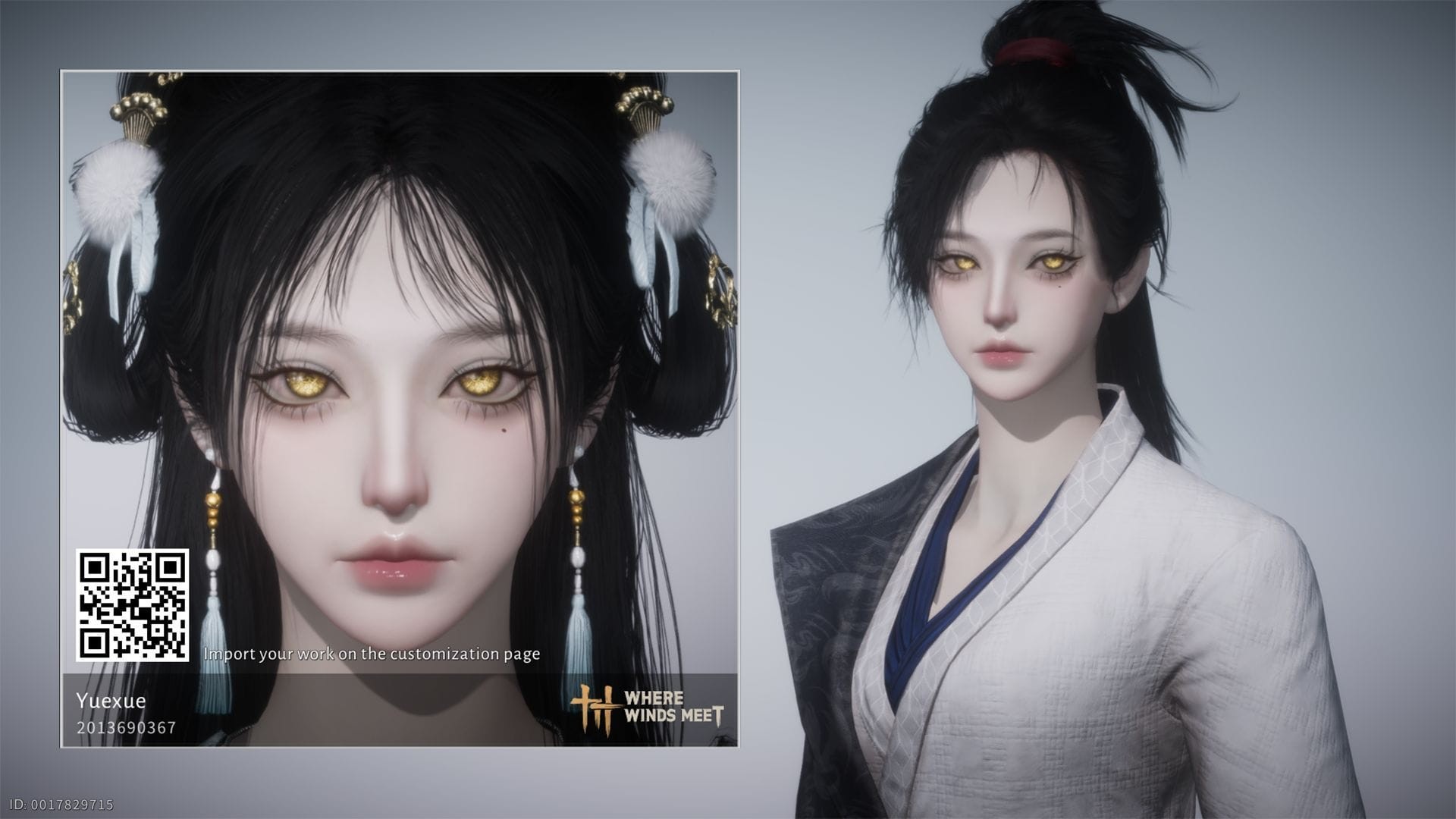 Top Codes Ngoại Hình Nhân Vật Đẹp Nhất trong Where Winds Meet