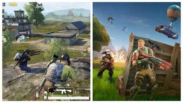 PUBG và Fortnite đều mang đến trải nghiệm hình ảnh đẹp theo cách riêng