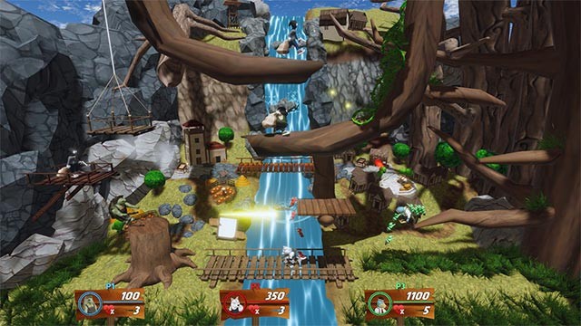 Hợp tác trong 1 nhóm 4 người song song với sự cạnh tranh giữa các thành viên