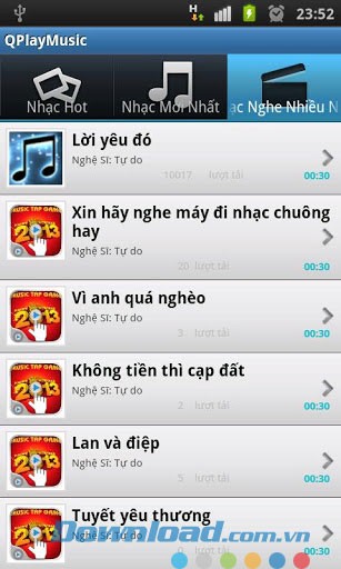 Top nhạc chuông for Android