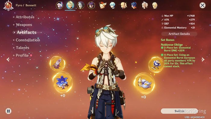 Top Best Genshin Impact Relics