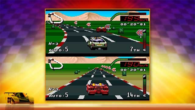 Hồi tưởng quá khứ với chế độ chia đôi màn hình và xem ai sẽ trở thành vua đua xe