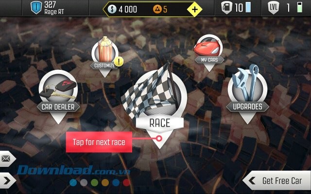 Giao diện game Top Speed