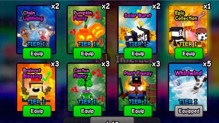 TOP Thẻ Bài Mạnh Nhất Plants vs Brainrots