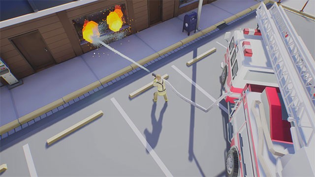 Chọn 1 nghề bất kỳ như lính cứu hỏa, cảnh sát, nông dân, shipper... để kiếm sống trong thị trấn nhỏ