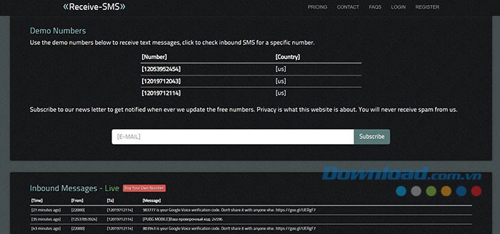TOP Website Cung Cấp Số Điện Thoại Ảo Miễn Phí Tương Tự SMSPool