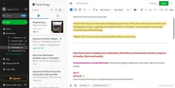 Top ứng dụng ghi chú tốt nhất cho học sinh | [Tên trang web]