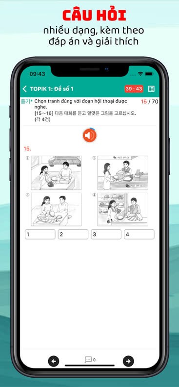 Nhiều dạng câu hỏi