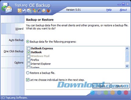 TopLang OE Backup