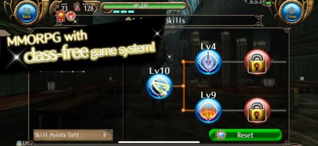 Hệ thống game không phân lớp nhân vật