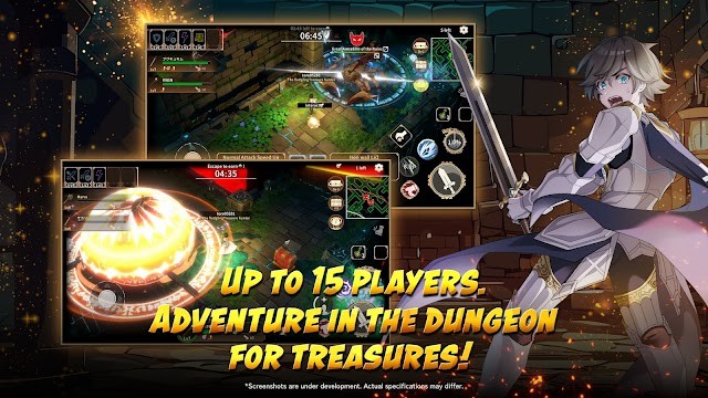 TOREROWA cho tới 15 người cùng tham gia chinh phục ngục tối giành kho báu