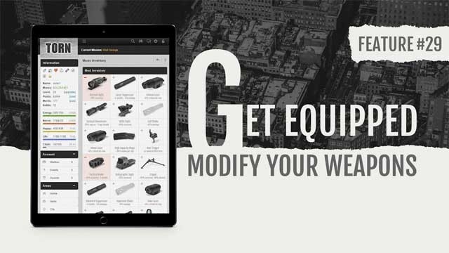 Trang bị và cải thiện vũ khí của bạn để chuẩn bị cho các cuộc đụng độ