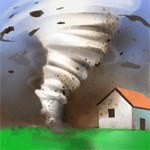Tornado.io cho iOS 1.6.2 - Game lốc xoáy cuốn bay thế giới