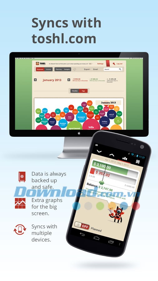 Toshl Finance for Android