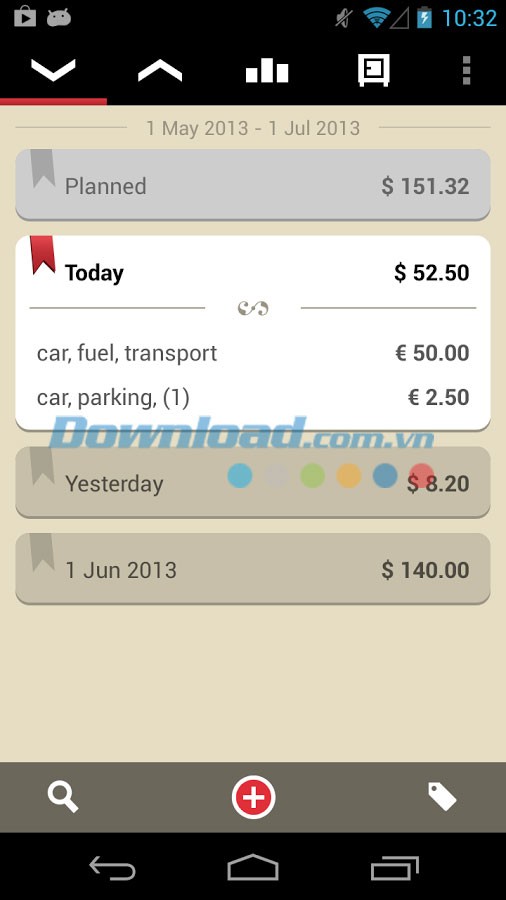 Toshl Finance for Android