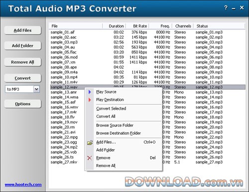 Total Audio MP3 Converter