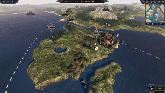 Bản đồ game Total War Saga