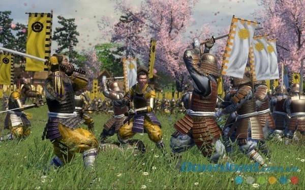 Môi trường chiến đấu trong Total War: SHOGUN 2 Collection cho Mac khá đa dạng