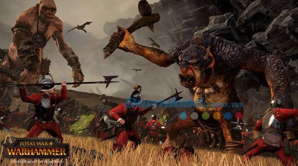 Một hình ảnh chiến đấu trong game