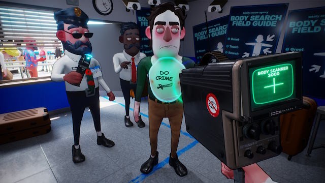 Scan người và hành lý để tìm cá vật phẩm bị cấm