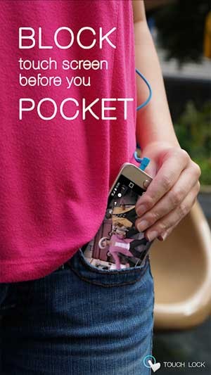 Khóa nút cứng trước khi bỏ điện thoại vào túi