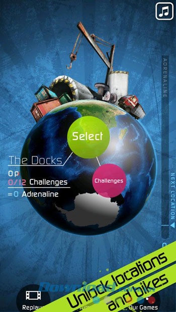 Mở khóa nhiều địa điểm và xe đạp mới