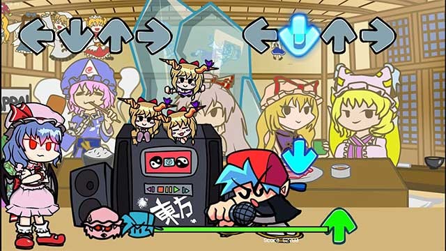 Trong bản Mod này, các nhân vật sẽ giống như bước ra từ loạt game Touhou