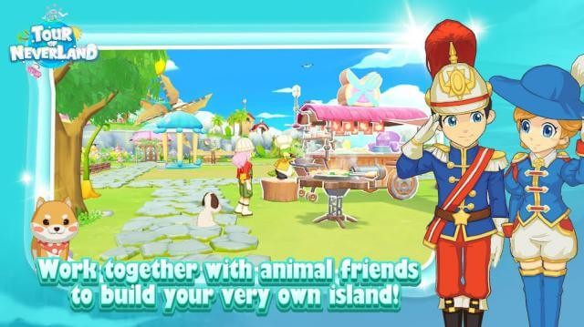 Xây dựng trang trại và hòn đảo của riêng bạn trong game Tour of Neverland