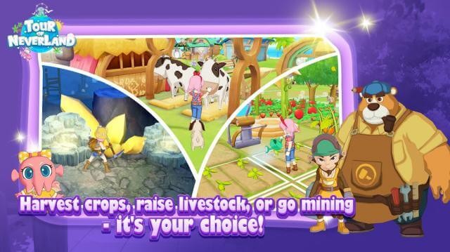 Thu hoạch mùa màng, chăn nuôi động vật, hoặc khai thác mỏ...