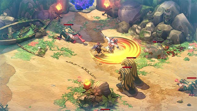 Cùng Towa, những người đồng hành và người bảo vệ chiến đấu chống lại Magatsu