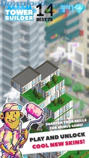 Chơi và mở khóa các vật liệu khác nhau