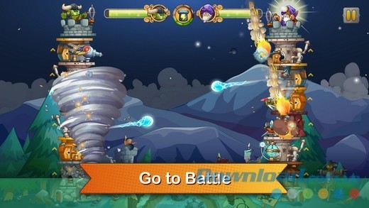 Tham gia bắn tháp điên cuồng trong Tower Crush cho iOS